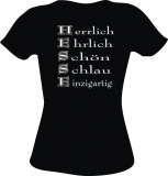 Damen T-Shirt Hesse Herrlich - Einzigartig