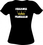 Damen T-Shirt Faschings Prinzessin